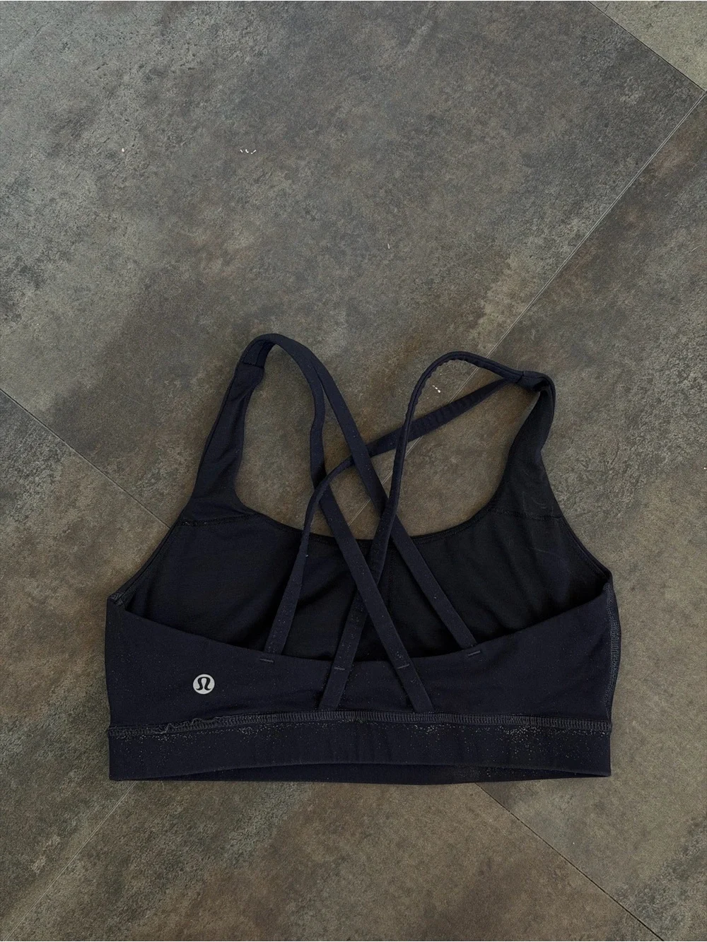 lululemon athletica Black Strappy Sports Bra